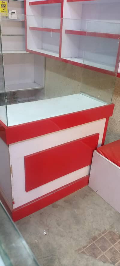 repairing lab and shelf