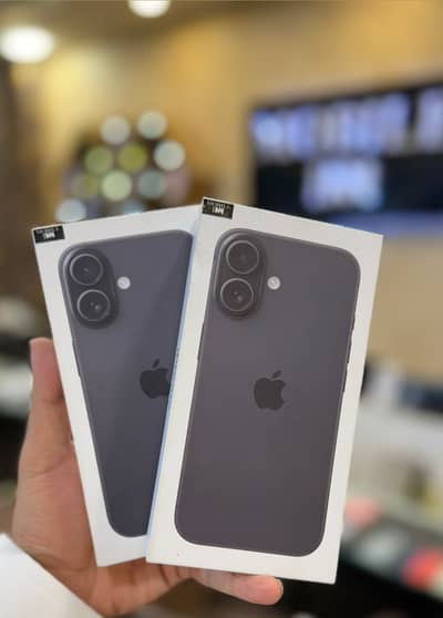 Brand New Box Pack Apple Iphone 16 128GB (JV) SIM Lock USA LLA Black