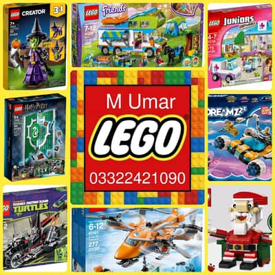 LEGO Set's Different Prizes Different Sizes Made in Denmark