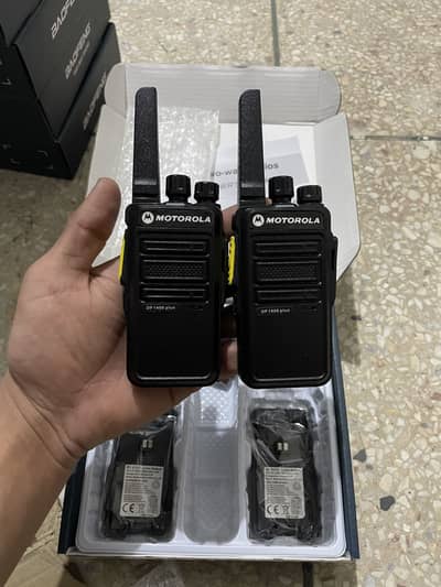 Motorola DP1400 Plus Heavy-Duty Walkie-Talkie