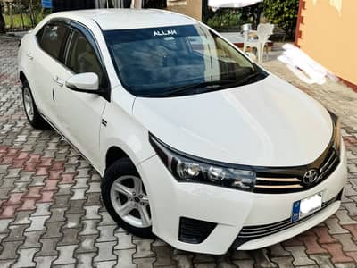Toyota Corolla Xli 2016 White Islamabad Registered
