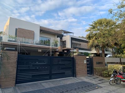 2 Kanal Slightly Used Like Brand New 7 Bed-Room Modern Design Most Beautiful Full Basement Bungalow With Home Theater Swimming Pool For Sale Near To Jalal Sons At Prime Location Of Dha Lahore
