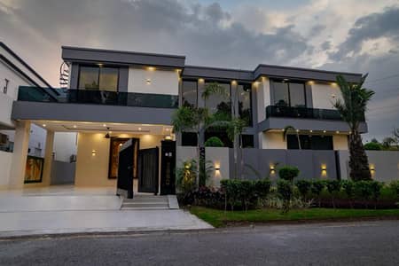 35 Marla Brand New Luxury Galleria Design Fully Furnished Full Basement Facing Park Bungalow For Sale At Prime Location Of DHA Lahore