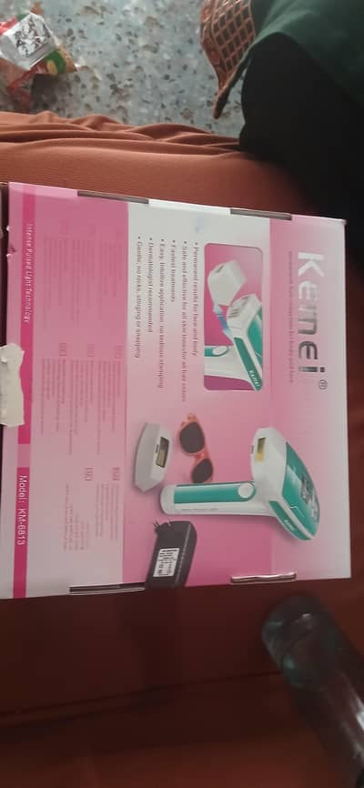 kemei permanent hair reduction for body and face