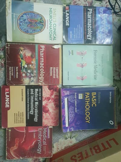 2ND AND 3RD YEAR MBBS BOOKS