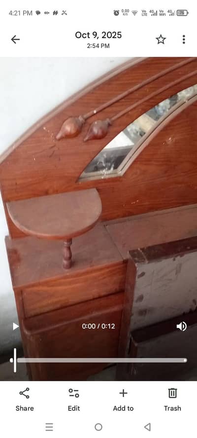 Used Double Bed For Sale