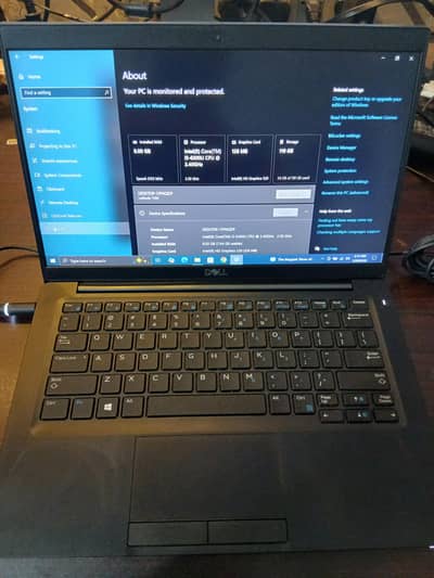 Dell laptop Latitude 7380 i5 6 generation 8 gb 128 full hd display