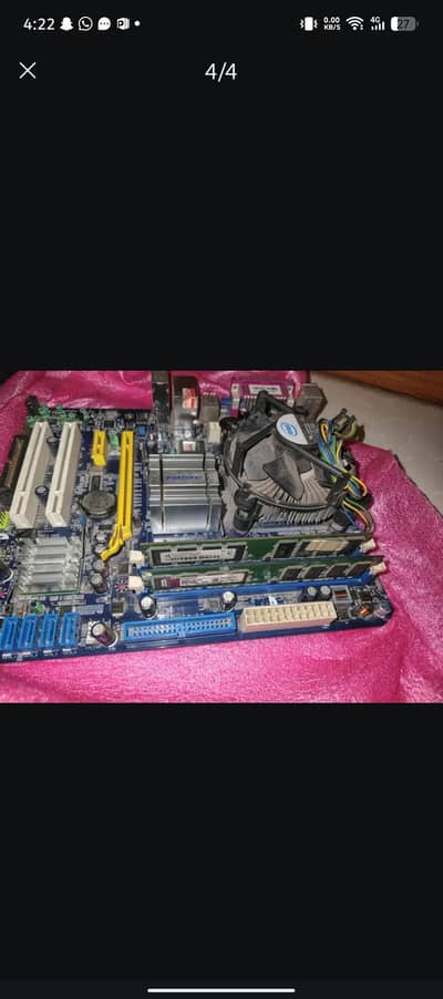 core 2 duo full combo with 4gb ram