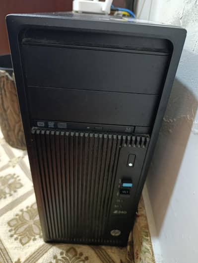 HP Z240 Workstation CPU + HP Bezel-Less Monitor for Sale