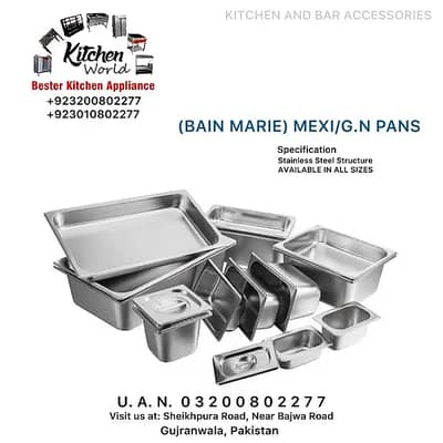 PIZZA PANS | MEXI PANS | PIZZA CUTTER | KITCHEN ACCESSORIES