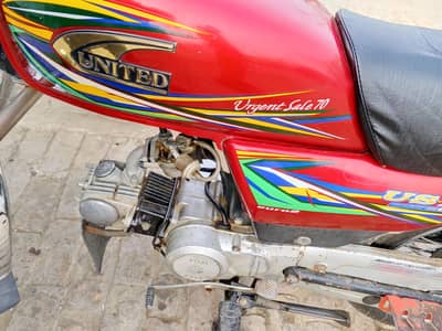 United bike for sale all original bike koi kam ni huna wala latar open