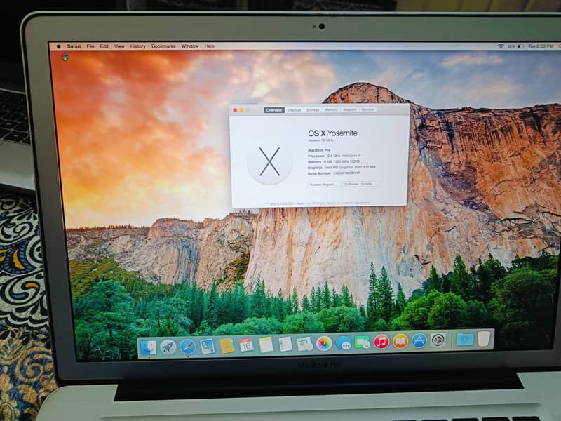 MacBook pro 2011 model 0