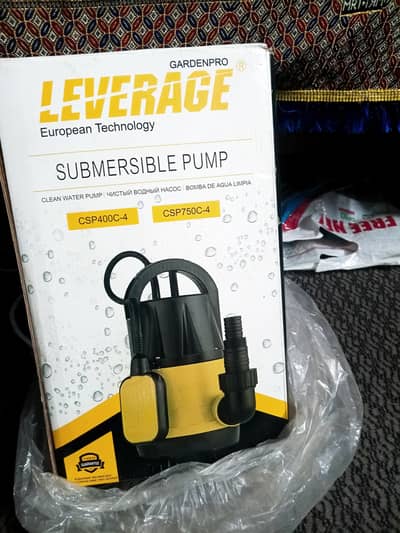 Leverage Submersible Pump