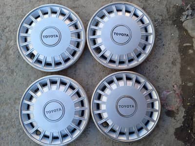 84 86 88 Corolla 13 Size original japane wheel covers fresh Set