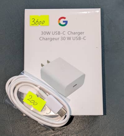 Google 30W type C fast charger