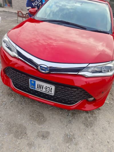 Toyota fielder hybrid wxb  2015