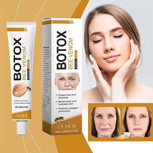 Botox Bee Venom Wrinkle Cream Anti Aging And Collagen Boosting 20g