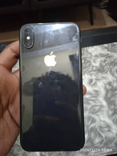 iphone X 256 gb with back cover, box and charger
