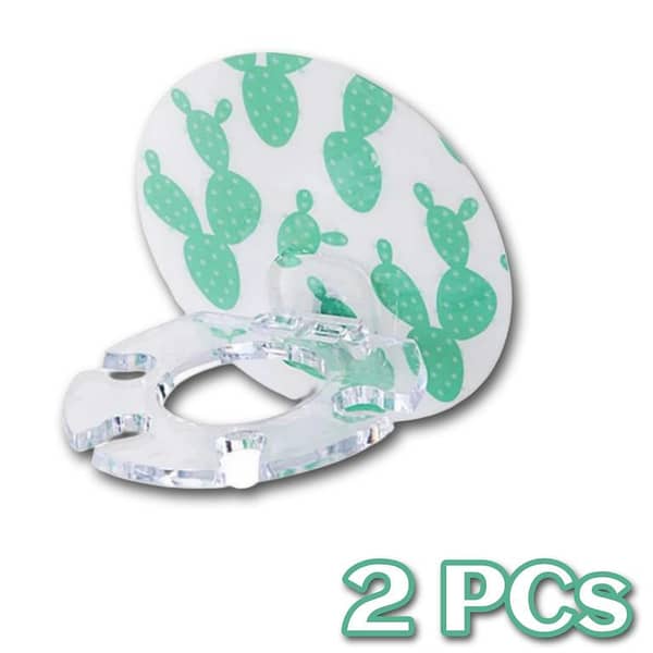 Wall Mount Toothbrush Holder with Self-Adhesive Toothpaste Dispenser and Shaver Storage