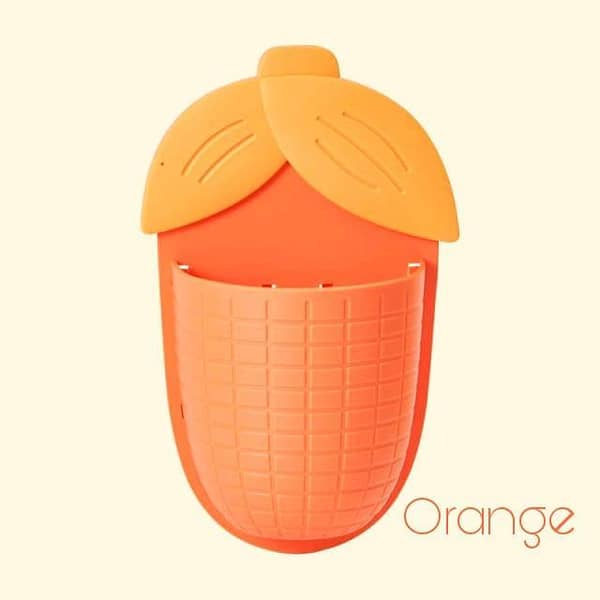 Corn Wall-Mounted Toothbrush Holder Cup — Drained, Ventilated, Hole-Free