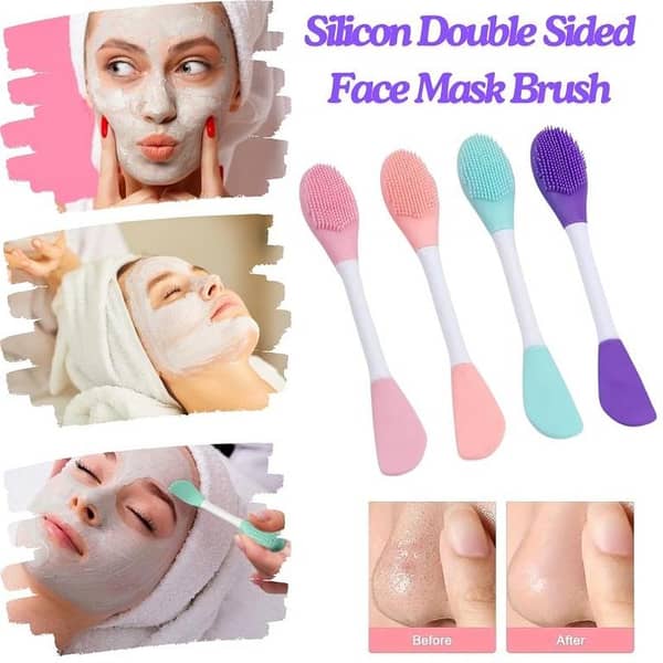 Silicon Face Mask Brush - High-Quality Silicone Cleansing Brush for Facial Care