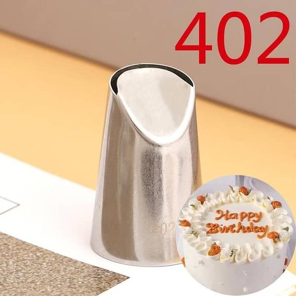 402 Stainless Steel Icing Piping Nozzles Cake Decorating Pastry Tip Sets Cupcake Tools Bakeware