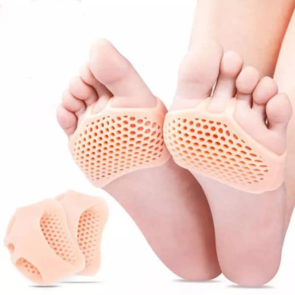 Silicone Honeycomb Heel Pads and Moisturizing Heel Crack Socks for Men & Women