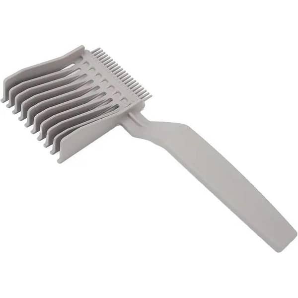2 in 1 Barber Comb for Hair Cutting – Professional Fade, Heat-Resistant Clipper Comb with Curved Positioning for Men