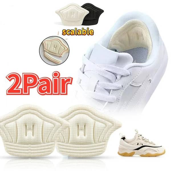 1 Pair Shoe Insoles High Heel Pad Adjustable Size Adhesive Heel Pads Liner Grips Protector Sticker Pain Relief Foot Care