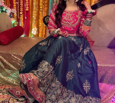 Mehndi dress