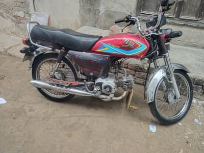 Honda CD 70 /2019 modal contact number 03276233009