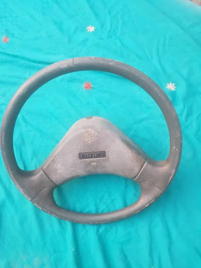 SUZUKI MEHRAN steering wheel 100% original and okay