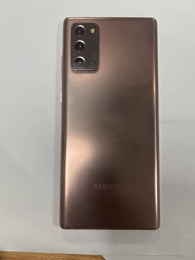 Samsung note 20 condition 9/10 PTA Approved