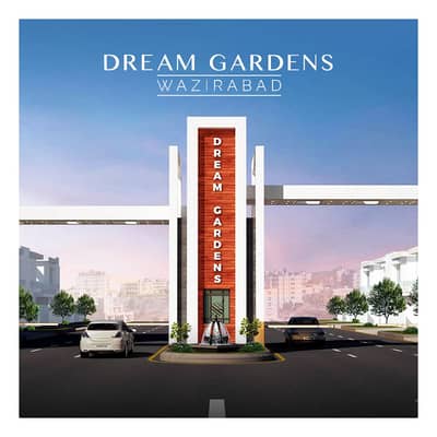 5 Marla On Ground Plot On Installment Available In Dream Gardens Wazirabad