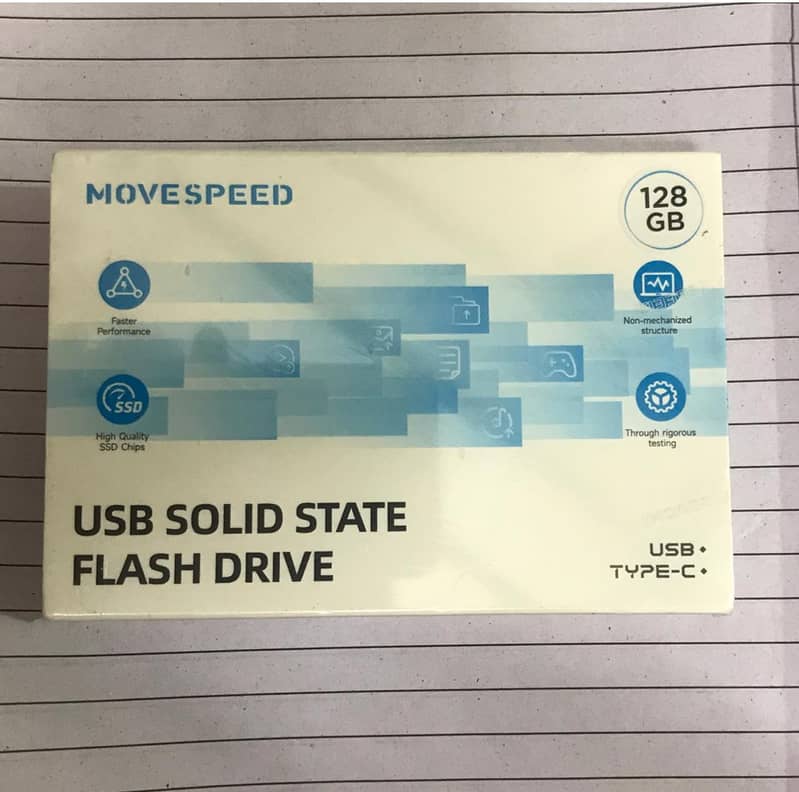 MOVESPEED solid state Flash drive 128Gb box pack 1