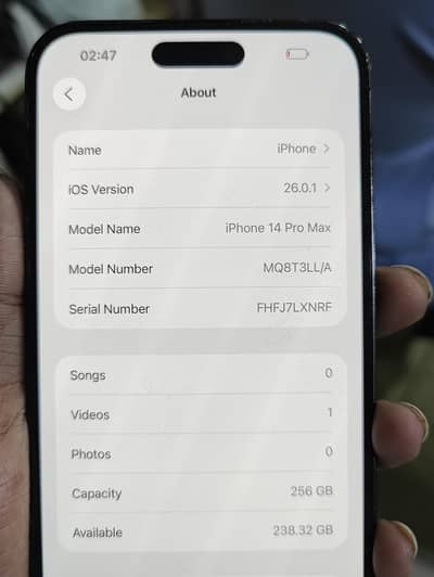 4 month sim time 14 pro max 10.9. 5