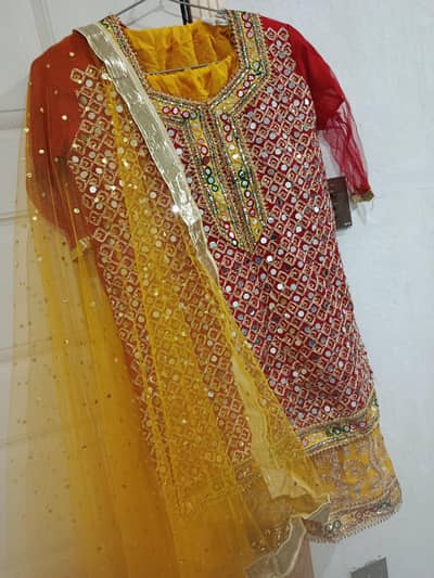 mehndi dress