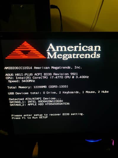 Asus H81i-Plus core i7 4th gen