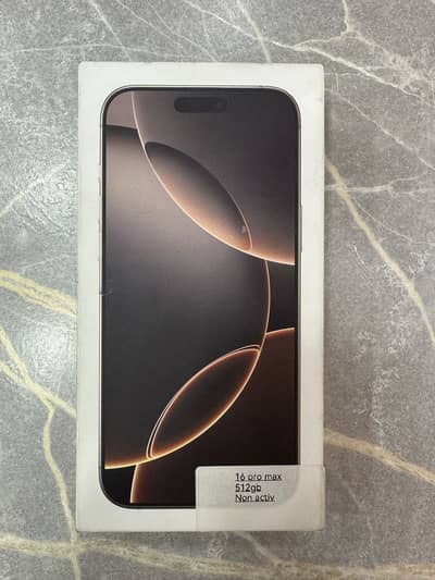 16 Pro Max 512gb nonactive
