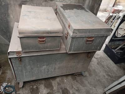 Old metal box