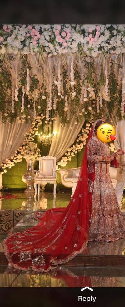 Elegant 3-Piece Bridal Lehenga Set – Heavy Embroidery