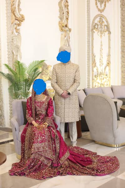 BRIDAL DRESS (MOHSIN SONS) & GROOM DRESS (HAMZA)