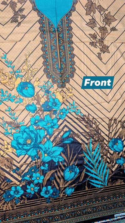 3 peace printed suit UN stitch Zara collection brand