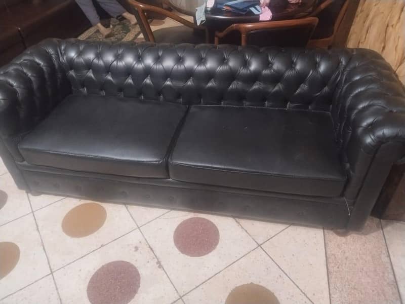 sofa set//wooden sofa//5 seater sofs//Sofa for sale//Leather sofa 2