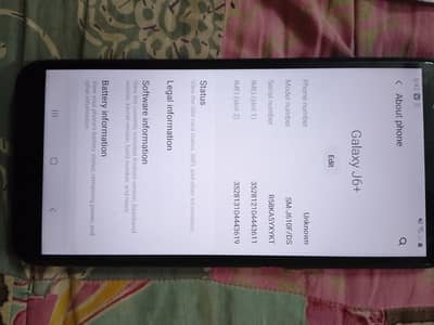 sumsung j6+ agent four sell need mony