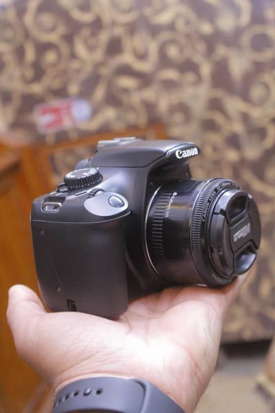 Canon 1100d with 50mm lens