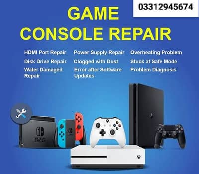 Playstation and Xbox all models repairing available