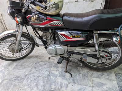 Honda CG 125 model 2024 lush  condition pack engine