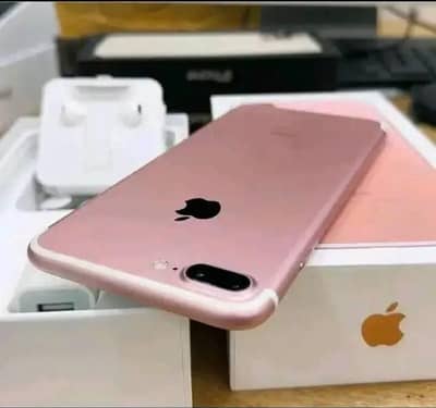 iPhone 7 plus 128gb with box WhatsApp number 03477298721