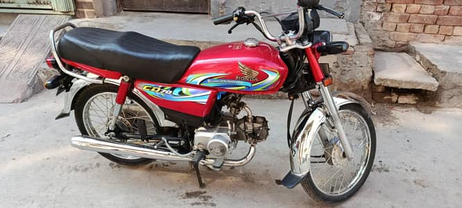 achi condition cd70 2024 model.